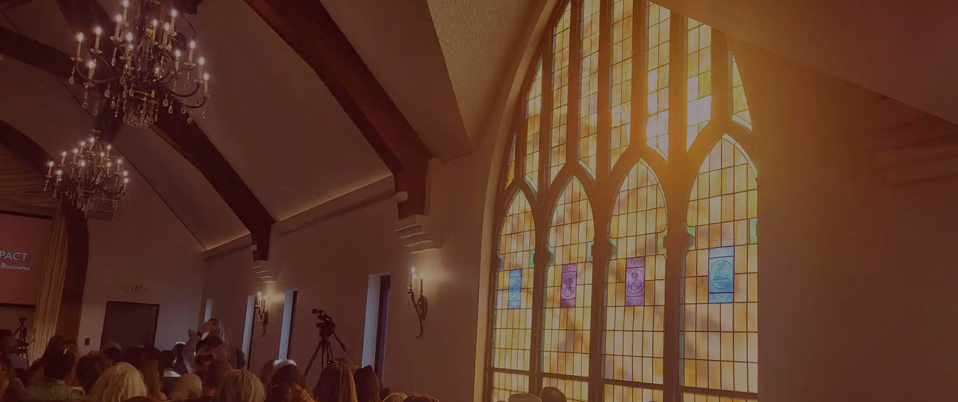 Casa Sagrada Interior-stained glass - beautiful light