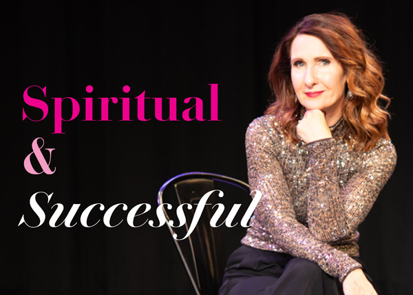 Photo of RJ with Spiritual & Successful text